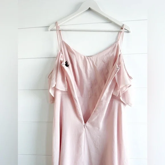 Cynthia Steffe - Blush Off the Shoulder A-Line Dress - Size 8 - Picture 8 of 13